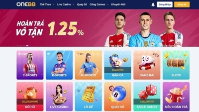 ONE88 - Nhà cái uy tín với hơn 30 triệu trò chơi mới nhất 2025